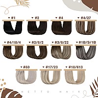 Hetto Micro Loop Hair Extensions Darkest Brown Ombre Light Brown Micro Link Hair Extensions Human Hair Remy Micro Bead Hair Exte