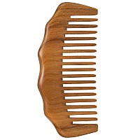 The Moreinday Wooden Comb With Wide Tooth For Women Wood Comb Sandalwood Comb Hair Comb For Men