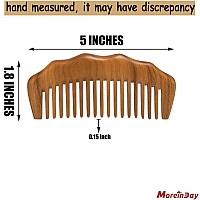 The Moreinday Wooden Comb With Wide Tooth For Women Wood Comb Sandalwood Comb Hair Comb For Men