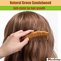 The Moreinday Wooden Comb With Wide Tooth For Women Wood Comb Sandalwood Comb Hair Comb For Men