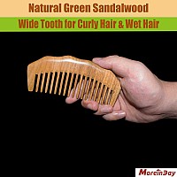 The Moreinday Wooden Comb With Wide Tooth For Women Wood Comb Sandalwood Comb Hair Comb For Men