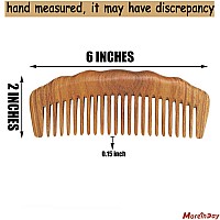 The Moreinday Wooden Comb With Wide Tooth For Women Wood Comb Sandalwood Comb Hair Comb For Men