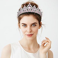 Kamirola Queen Crown And Tiaras Princess Crown For Women Crystal Headbands For Bridal Princess For Wedding And Party