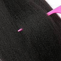 Braiding Hair Pre Stretched 268 Packs Long Braiding Hair Natural Braid Crochet Hair Hot Water Setting Professional Soft Yak