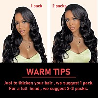 Liqusee Clip In Hair Extensions Real Human Hair Double Weft Thick Body Wave Hair Extensions 7 Pcs With 16 Clips Handmade Real Cl