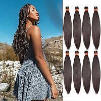 Prestretched Braiding Hair Silky Braid Hair Extensions Itch Free Crochet Twist Hair Braids Yaki Texture Original Braiding Hai