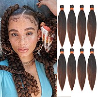 Dan Ning Prestretched Braiding Hair Silky Braid Hair Extensions Itch Free Crochet Twist Hair Braids Yaki Texture Original Bra