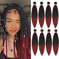 Dan Ning Prestretched Braiding Hair Silky Braid Hair Extensions Itch Free Crochet Twist Hair Braids Yaki Texture Original Bra