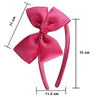 Siquk 28 Pieces Bow Headbands Grosgrain Ribbon Bow Headband Fashion Hair Bows Headbands For Girls 28 Colors