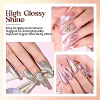 Mizhse Cat Eye Gel Nail Polish 12 Basic Colors Collection Glitter Gel Polish Set Magnetic Nail Polish Sparkle Shimmer Fall Nai