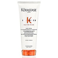 Kerastase Nutritive Lait Vital Hydrating conditioner Illuminates Shiny Hair and Easily Detangles With Plant-Based Proteins & Niacinamide For Fine to Medium Dry Hair 68 Fl Oz