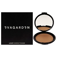 EVAGARDEN Luxury Compact Powder, Bisquit, 0.35 oz,