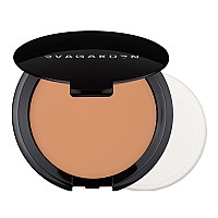 EVAGARDEN Luxury Compact Powder, Bisquit, 0.35 oz,