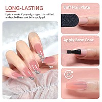 Gaoy Poly Gel 60G Nail Extension Gel Pink Nude Builder Gel Nail Enhancement Gel For Beginner Professional Nail Art Salon Diy