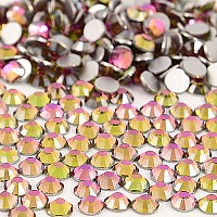 Ncb Nancybeads 3000Pcs Flatback Round Glass Nail Art Rhinestones Crystal For Diy Making Accessories Shoes Clothes Face Art Ba