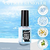 Teenitor Cuticle Remover Cuticle Remover Kit Nail Care Kit With Cuticle Remover Cuticle Oil Nail File Nail Buffer Cuticle Pushe