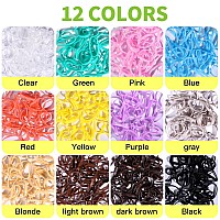 Ygdz Elastic Hair Bands 1500 Pcs Hair Ties Small Ponytail Holders Hair Accessories Set For Girls Women Toddler Ponytail Ho