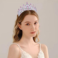 Kamirola Tiaras Crown For Women And Girls Crystal Headbands For Bridalwedding And Party Prom Pageant Partygothic Halloween C