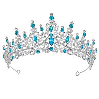 Kamirola Vintage Tiaras And Crowns For Women Bridal Crown Princess Tiaras Headband Costume Party Accessoriestr19 M Alloy