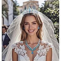 Kamirola Vintage Tiaras And Crowns For Women Bridal Crown Princess Tiaras Headband Costume Party Accessoriestr19 M Alloy