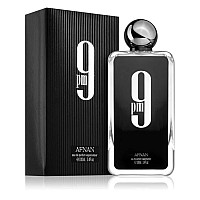 Afnan 9 Pm Pour Homme Eau De Parfum Spray For Men 34 Ounce