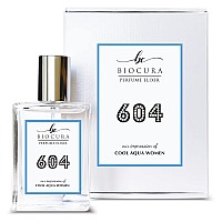 Biocura Bc Perfume 604 Inspired By Cool Aqua Women For Women Replica Fragrance Dupes Eau De Parfum Spray Bottle 17 Fl Oz50Mlx