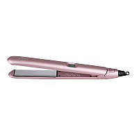 Aria Beauty Ionic Hair Straightener - Rose Gold, Dual Voltage