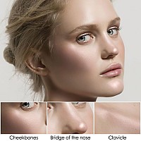 Focallure 2 Pcs Mineral Cream Contour Stickmoisturize Highlighter And Bronzer Pennon Stick Face Brightens Shades Pencillong