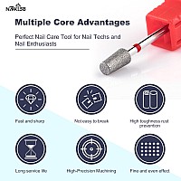 Nmkl38 Small Tapered Barrel Diamond Nail File Drill Bit Cuticle Cleaner Burr Tool For Electric Drill Machine Manicure Pedicure P