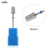 Nmkl38 Small Tapered Barrel Diamond Nail File Drill Bit Cuticle Cleaner Burr Tool For Electric Drill Machine Manicure Pedicure P