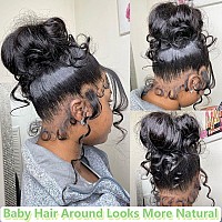 360 Body Wave Lace Front Wigs Human Hair Glueless Wigs Human Hair Pre Plucked With Baby Hair 180 Density Brazilian Virgin Hair