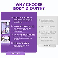 Body Earth Body Mist Gift Set Spa Gifts For Women Perfume Body Lotion And Body Scrub In A Lavender Dreams Box Perfect Bi