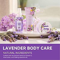 Body Earth Body Mist Gift Set Spa Gifts For Women Perfume Body Lotion And Body Scrub In A Lavender Dreams Box Perfect Bi