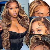 Highlight Ombre 13X6 Hd Lace Front Wigs Human Hair Ombre P427 Colored Honey Blonde Frontal Wigs Pre Plucked With Baby Hair 160