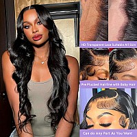 Vigriss Body Wave Lace Front Wigs Human Hair Pre Plucked Glueless Human Hair Wig For Black Women 180 Density 13X4 Hd Transparen