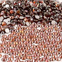 Ncb Nancybeads 1500Pcs Flatback Round Glass Nail Art Rhinestones Crystal For Diy Making Accessories Shoes Clothes Face Art Ba