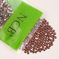 Ncb Nancybeads 1500Pcs Flatback Round Glass Nail Art Rhinestones Crystal For Diy Making Accessories Shoes Clothes Face Art Ba