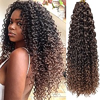 Gogo Curl Crochet Hair For Women Water Wave Curly Crochet Hair Wavy Human Hair Deep Wave Beach Curl Crochet Synthetic Hair Exten