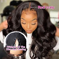 Dosacia Body Wave V Part Wigs Human Hair Lace Front Wigs Brazilian Virgin Human Hair Wigs For Black Women Upgrade U Part Wigs Gl