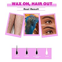 Wax Beads For Hair Removal 11Lb Painless Salon Hard Wax Beans For Bikini Eyebrow Facial At Home Pearl Waxing Beads For Sensi