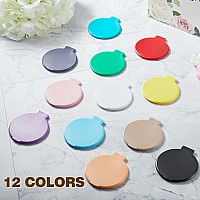 Getinbulk Compact Mirror Bulk Round Makeup Mirror For Purse Set Of 24 12Color