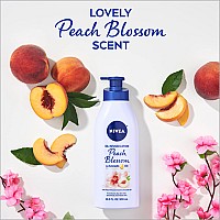 Nivea Oil Infused Peach Blossom And Avocado Oil Body Lotion Nongreasy Peach Blossom Scented Lotion Moisturizes For 24 Hours