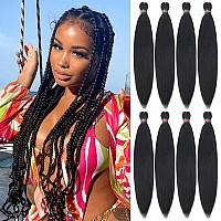 Run Shui Braiding Hairyaki Texture Braiding Hair Pre Stretchedknekalon Braid Hair Extensions Hot Water Setting Hair Braids30