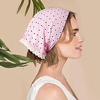 Molans Bandana Headband Chiffon Scarf Headbands Hair Bandana Floral Hair Kerchief Print Hair Scarves Kerchief For Women