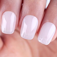 Imtiti Sheer Milky White Gel Nail Polish15Ml Translucent Jelly Nude Milky White Gel Polish For Nail Art Diy Manicure And Pedicu