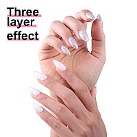 Imtiti Sheer Milky White Gel Nail Polish15Ml Translucent Jelly Nude Milky White Gel Polish For Nail Art Diy Manicure And Pedicu