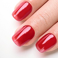 Imtiti Sheer Gel Nail Polish Jelly Red Translucent Color Uvled Light Cure Gel Polish For Nail Art Diy Manicure And Pedicure At