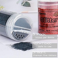 Body Glitter Holographic Fine Glitter Face Glitter Set Of 3 Craft Glitter For Resin Art Crafts Cosmetic Body Eye Hair Face A