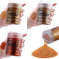 Fine Glitter For Nails Set Of 3 Colors Body Glitter Powder Face Glitter Assorted Makeup Glitter For Art And Crafts Eye Hair