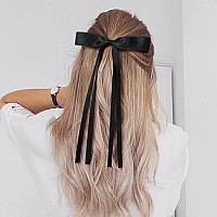 6Pcs Hair Bows For Women Hair Clip Hair Tassel Hair Ribbon Ponytail Holder Accessories Slides Metal Clips Barrettes Girls Toddle